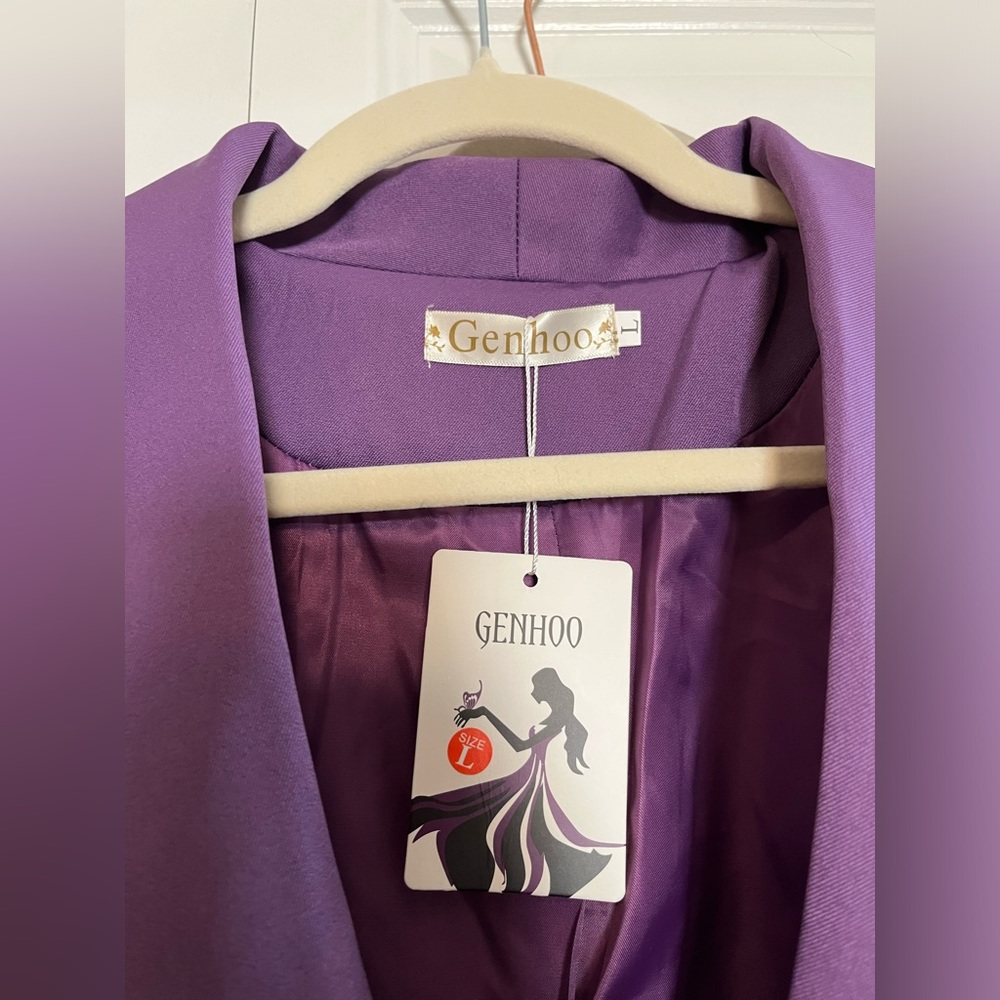 Purple Blazer